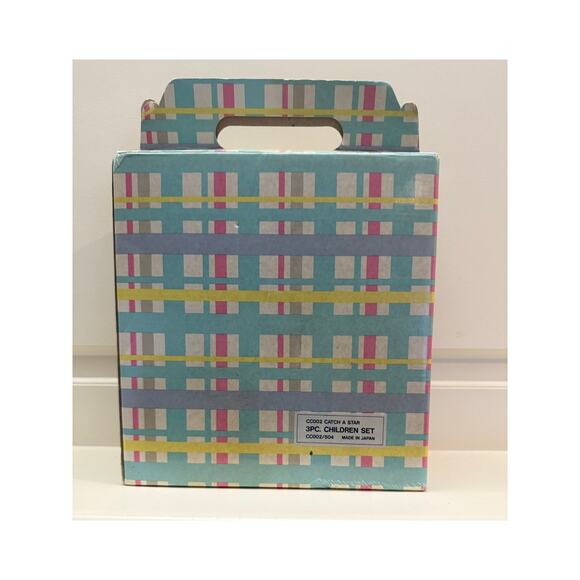 Mikasa "Catch A Star" 3-Piece Child's Dinnerware Set Bear Theme Vintage - Picture 5 of 5